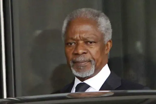 Le gouvernement syrien a accepté le plan proposé par Kofi Annan.