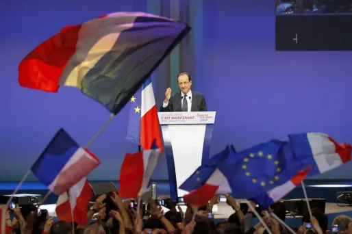 François Hollande était en meeting samedi à Dijon.