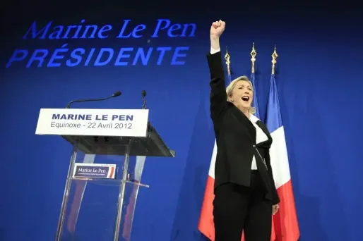 Jamais le Front national n'avait obtenu un score aussi élevé au 1e tour de l'élection présidentielle