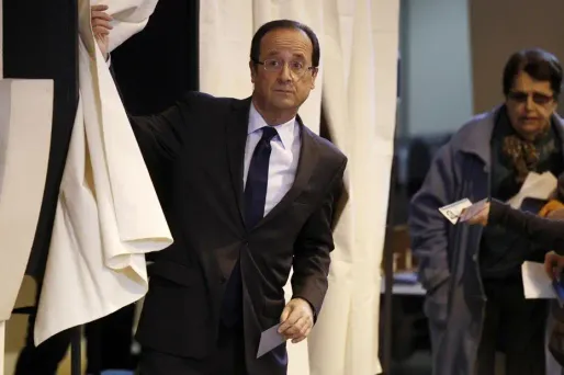François Hollande n'a été devancé par Nicolas Sarkozy que dans peu de villes, comme Nice ou Toulon.