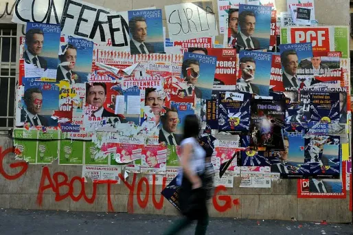 Bagarre encore colleurs d'affiche à Marseille