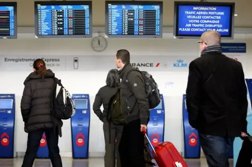 Selon la DGAC, l'aéroport de Roissy-Charles-de-Gaulle ne sera pas touché.