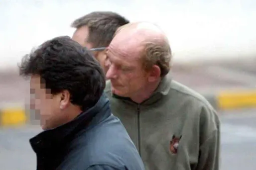 Jean-Pierre Treiber lors de son arrestation en 2009