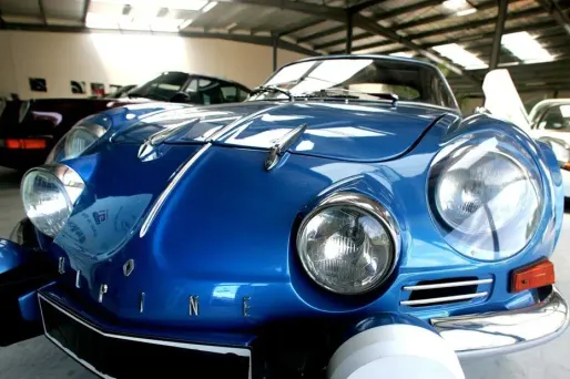 Le modèle Alpine, de Renault.