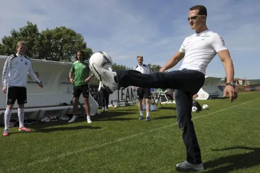 Schumacher supporter de la Mannschaft