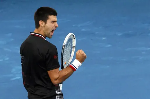 Djokovic, la colère bleue