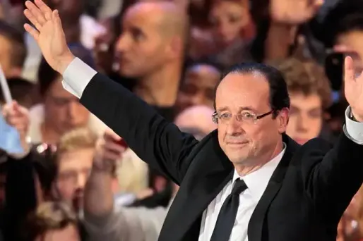 François Hollande speaks english