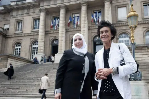 Ses avocates Me Mokhtari et Me Coutant-Peyre ont déposé plainte lundi.