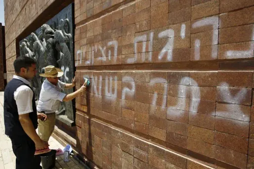 Israël : une inscription à la gloire d'Hitler