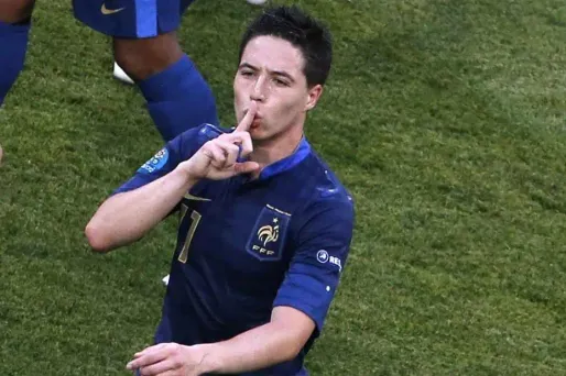 Nasri, un but et une insulte