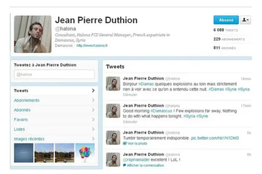 Syrie : un Français au coeur de Damas