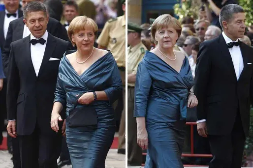 Allemagne : Merkel a "recyclé" sa robe