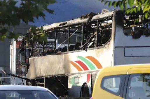 L'attentat s'est produit à l'aéroport de Bourgas, en Bulgarie.