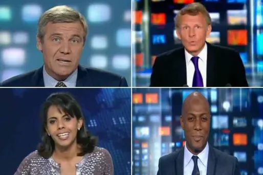 A chacun son style pour faire ses adieux au JT.