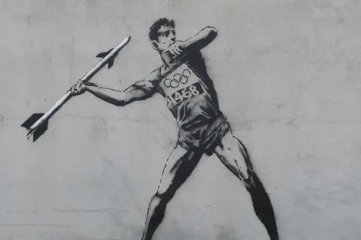 Banksy dévoile deux œuvres spéciales JO