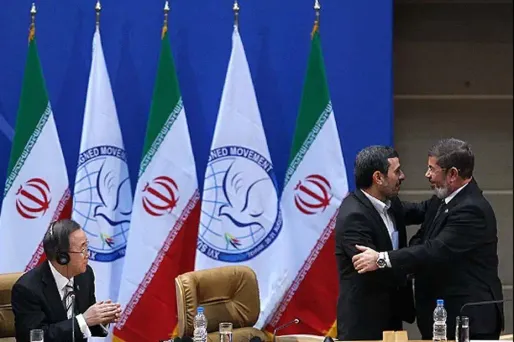 Le secrétaire général de l'Onu et le président égyptien ont prononcé jeudi des discours tranchants sur la Syrie lors du sommet du Mouvement des non-alignés à Téhéran.