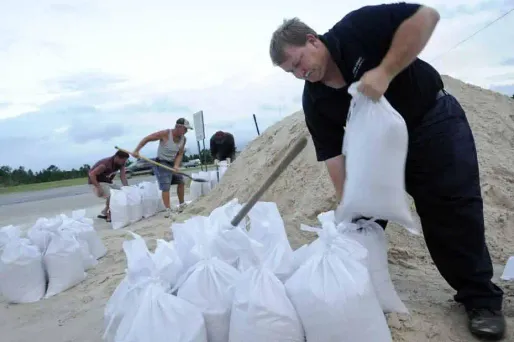 Les vents d'Isaac pourraient atteindre les 160 km/h.