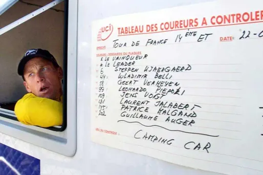 Selon l'AFLD, Armstrong était toujours prévenu avant les contrôles.