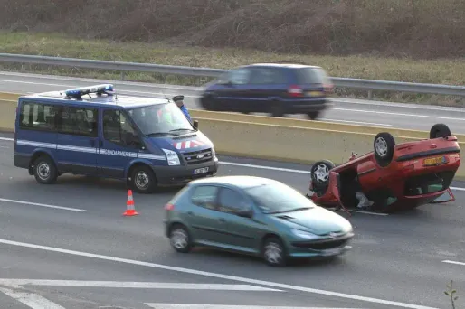 Forte hausse des accidents en juillet