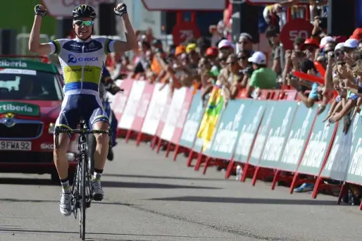 Le cycliste qui croyait avoir gagné