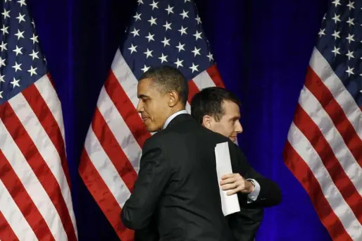 David Plouffe est conseiller de Barack Obama depuis le début de l'année 2012.