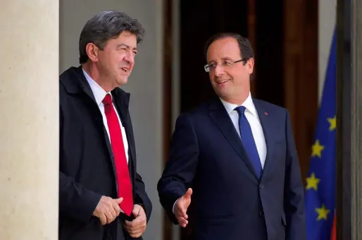 Le président de la République avait reçu Jean-Luc Mélenchon à l'Elysée au mois de juin dernier.