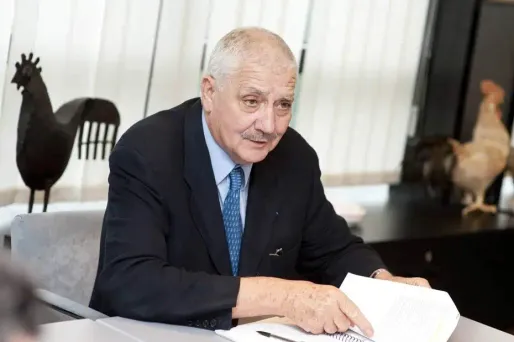 Charles Doux, le PDG du groupe.