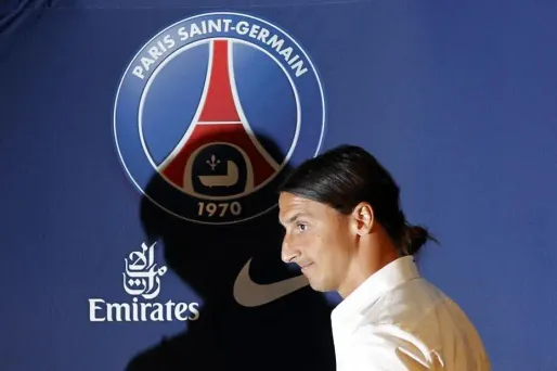 Ibrahimovic s'est offert un bain de foule au Trocadero.