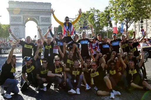 Le pactole pour les coéquipiers de Wiggins