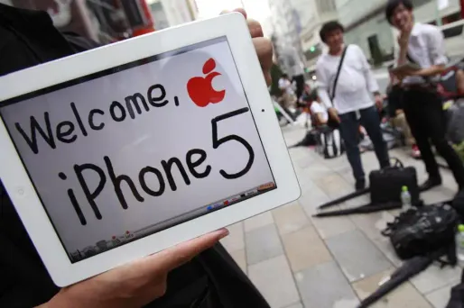Apple a vendu plus de 5 millions d'iPhone 5