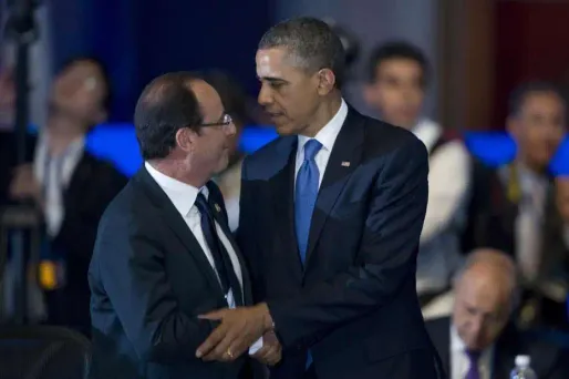 François Hollande a affirmé qu'il soutenait Barack Obama, qui avait, de son côté, soutenu Nicolas Sarkozy pendant la campagne.