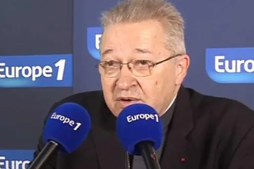 Mgr André Vingt Trois, le président de la Conférence des évêques de France.