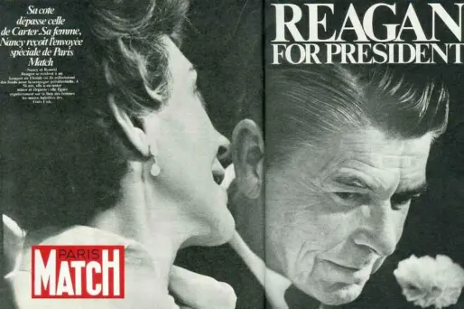 REGARDEZ - Reagan met Carter au tapis