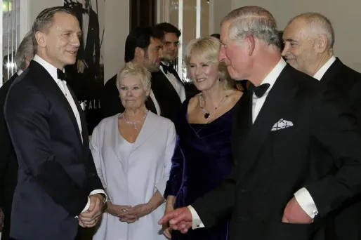 Skyfall : James Bond, M et le prince Charles