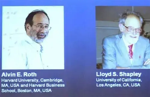 Les Américains Roth et Shapley reçoivent le Nobel d'économie
