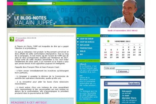 UMP : Juppé appelle au calme et à l'unité