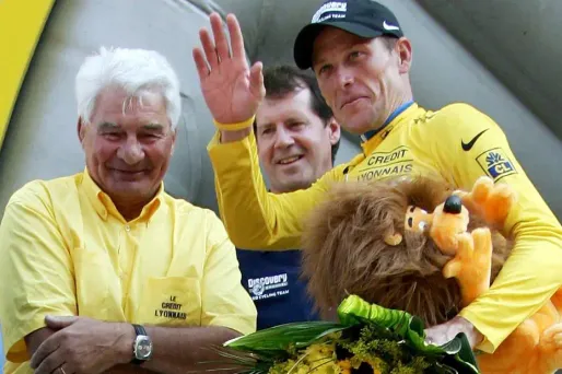 Poulidor prend la défense d'Armstrong