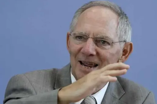 Schäuble nie toute étude sur la France