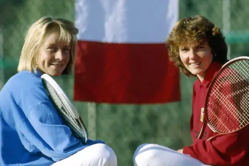 Isabelle Demongeot et Nathalie Tauziat, la numéro 2 et la numéro 1 du tennis français des années 80.