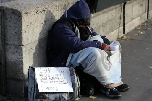 Les SDF ont pu avoir un toit lundi soir