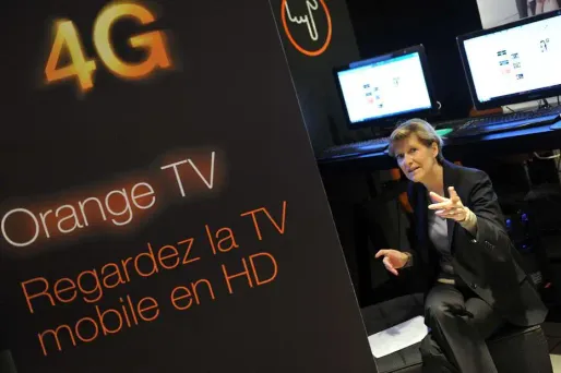 Lancement de la 4G Orange sur Lille. Fabienne Dulac, Directrice Orange Nord de France.