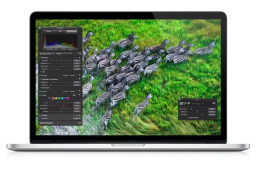 Le MacBook Pro Retina, dernière création d'Apple en matière d'ordinateurs.