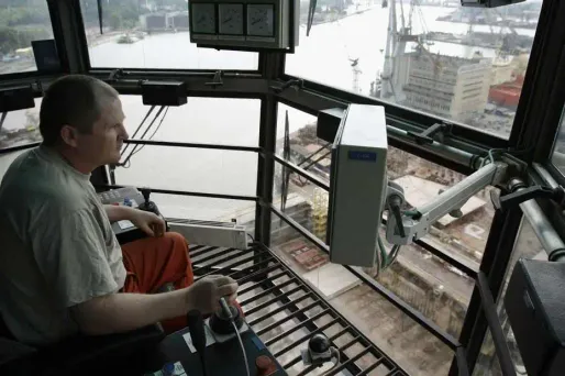 Les grutiers devraient faire partie du mouvement de grève qui perturbe le fonctionnement des principaux ports français ce week-end.