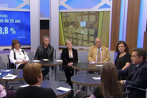 En janvier 2010, Nicolas Sarkozy avait répondu aux questions de onze Français sur TF1.