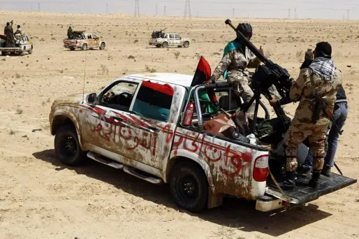 Les rebelles se préparent à une attaque