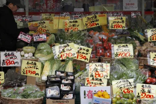 Les légumes sont particulièrement sensibles à la radioactivité