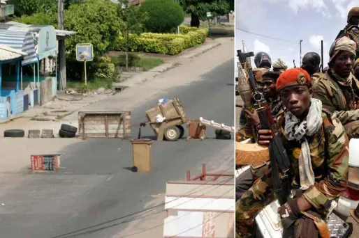 Les rues de la capitale économique de Côte d'Ivoire sont désertées, seuls les pillards s'y aventurent. Les combats entre forces pro-Gbagbo et pro-Ouattara continuent dans le quatier du Plateau, sans qu'unacun camp ne progresse.