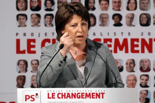 Aubry "dans la lignée de Mitterrand"