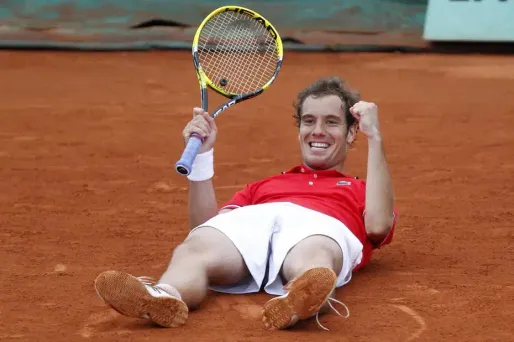Gasquet vent dans le dos