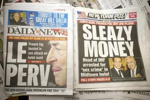 L'arrestation de DSK fait la Une de la presse mondiale
